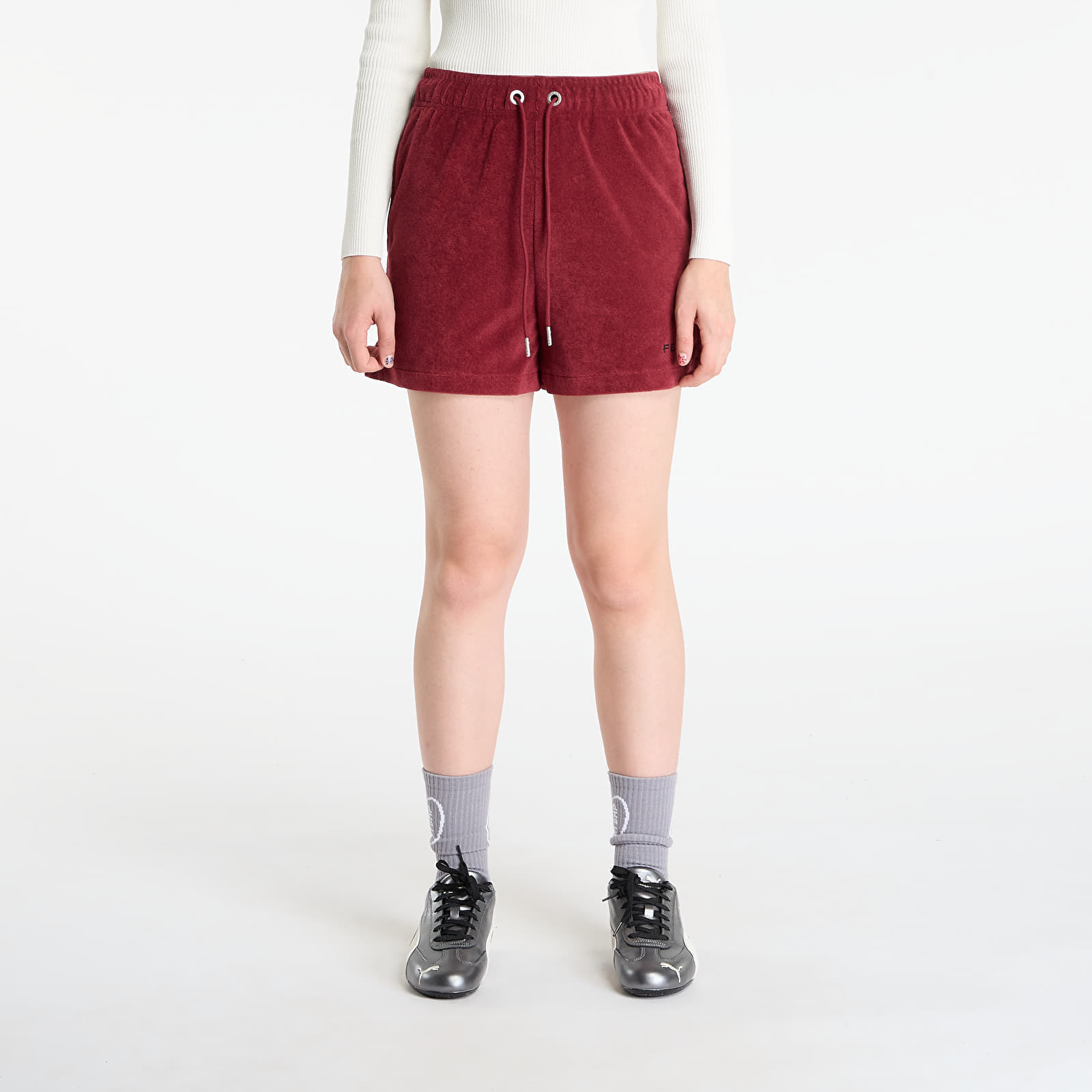 PUMA x FENTY Towel Terry Track Short Team Regal Red M