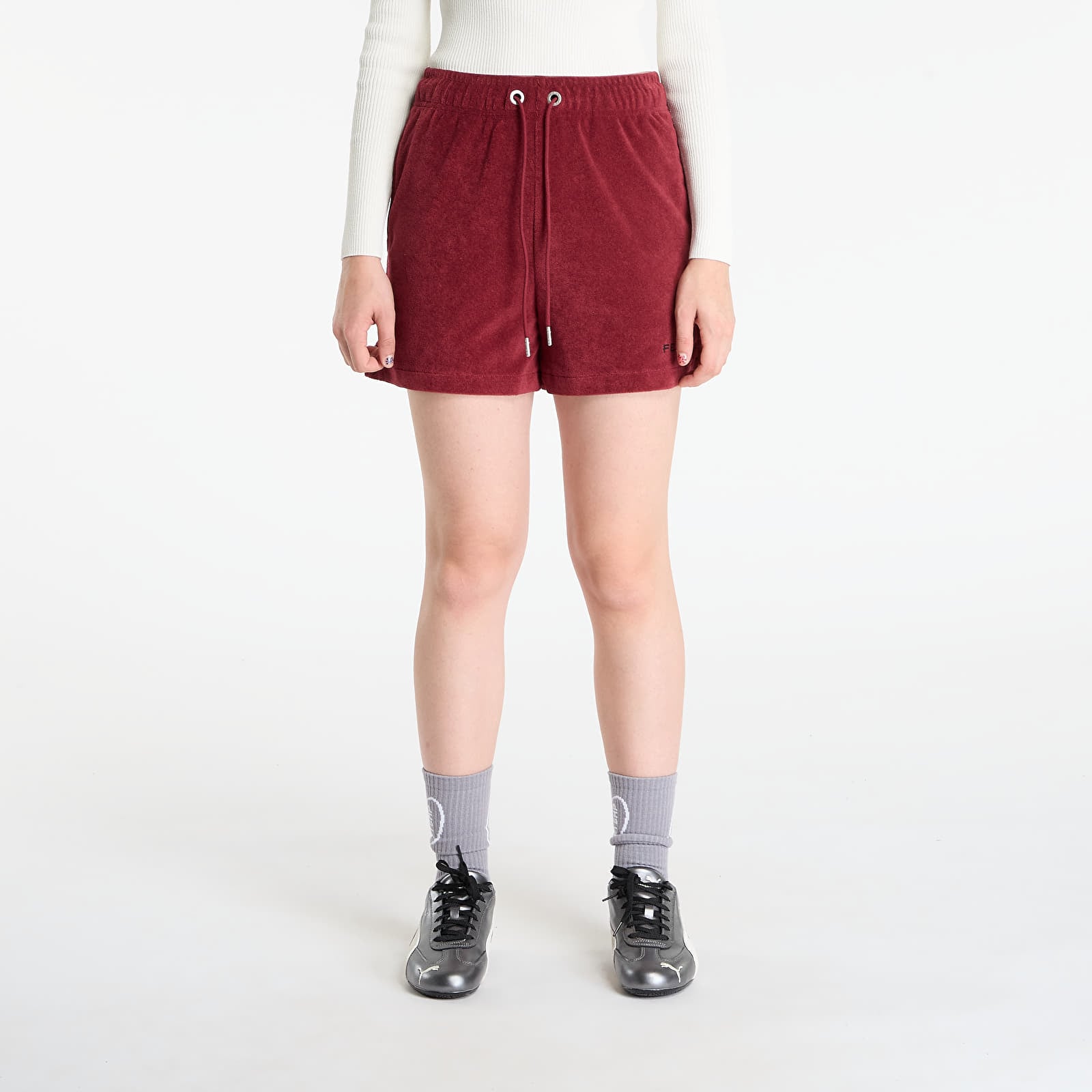 Шорти PUMA x FENTY Towel Terry Track Short Team Regal Red