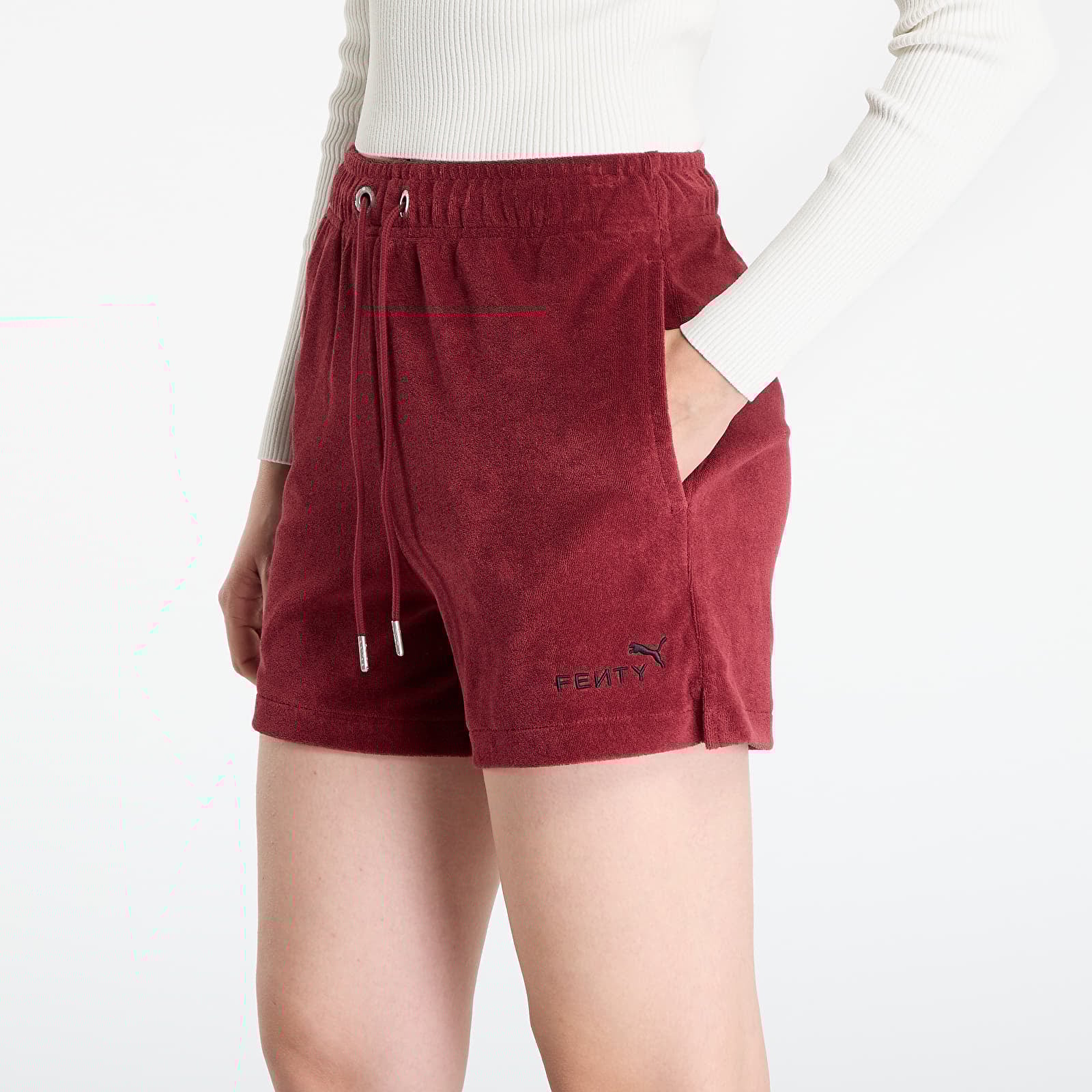 Шорти PUMA x FENTY Towel Terry Track Short Team Regal Red