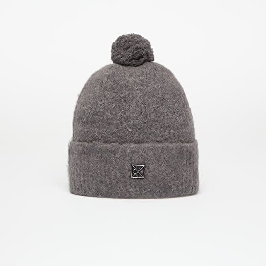 Calvin Klein Emblem Brushed Pompo Hat Grey
