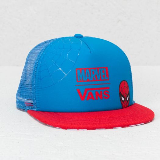 Caps Vans Spidey Trucker Marvel Indigo Buntint Racing Red Footshop