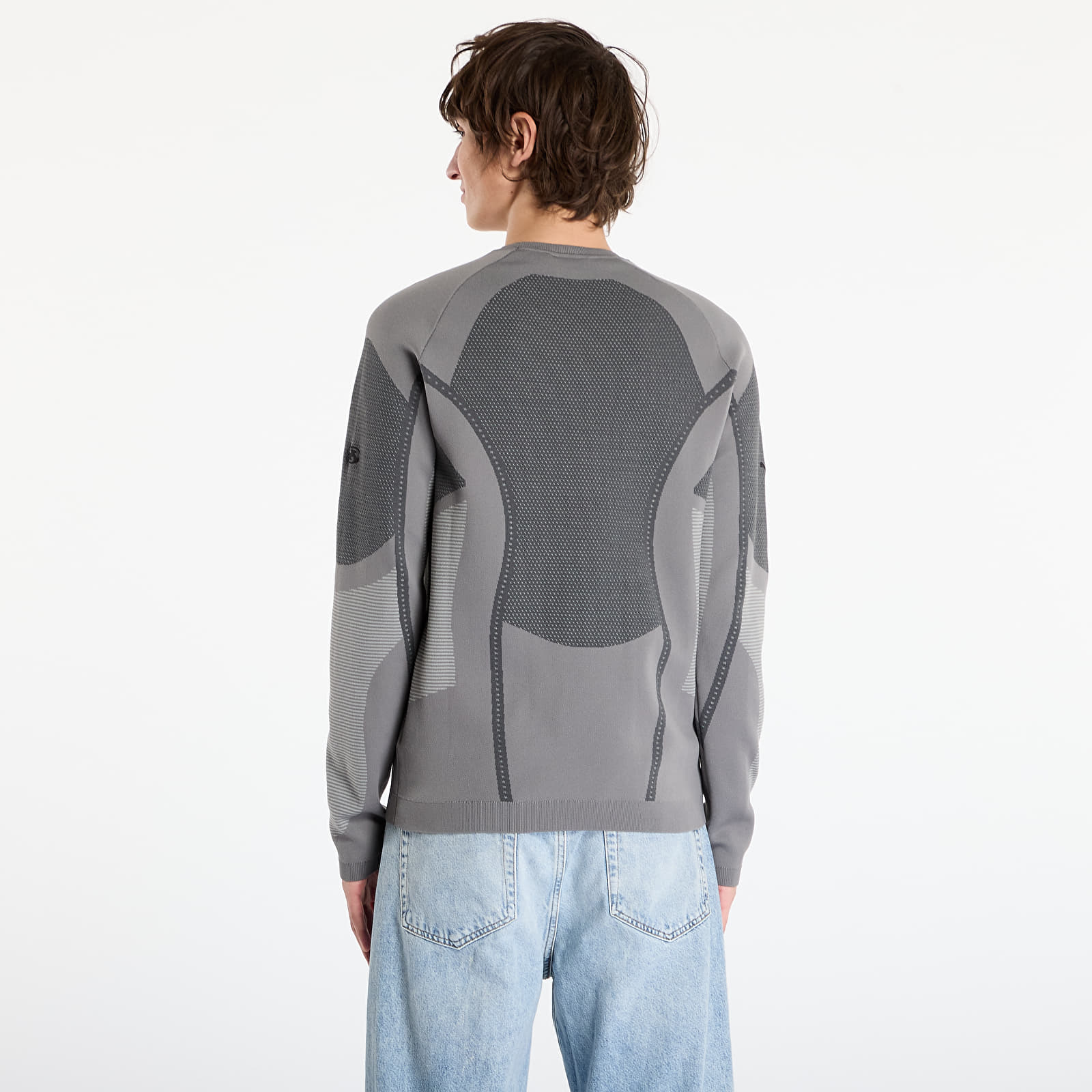 Hupparit ja collegepaidat Puma x San San Gear Knit Ls Cool Mid Gray