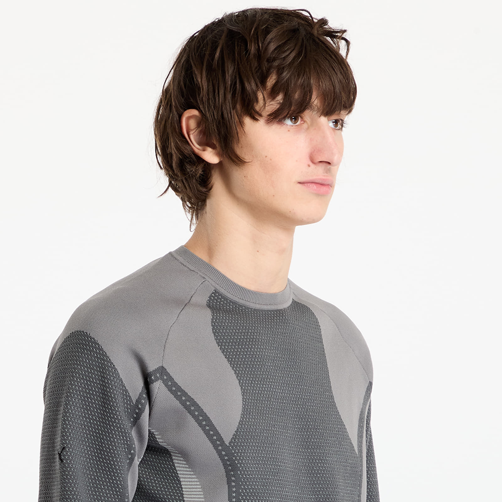 Hupparit ja collegepaidat Puma x San San Gear Knit Ls Cool Mid Gray