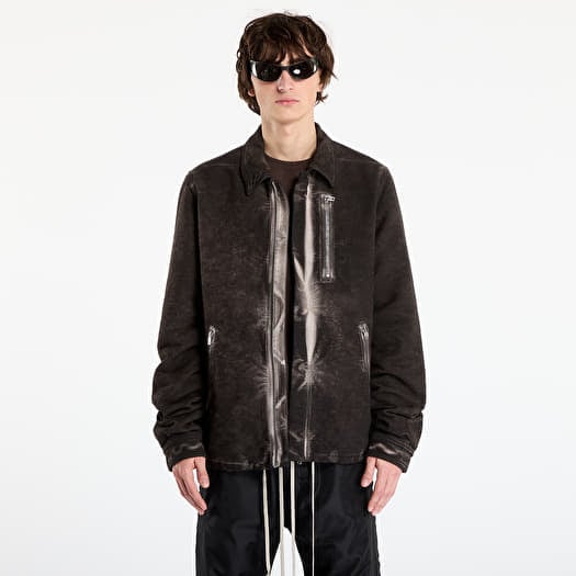 Rick Owens DRKSHDW Concealed Zipfront Jacket Dark Dust
