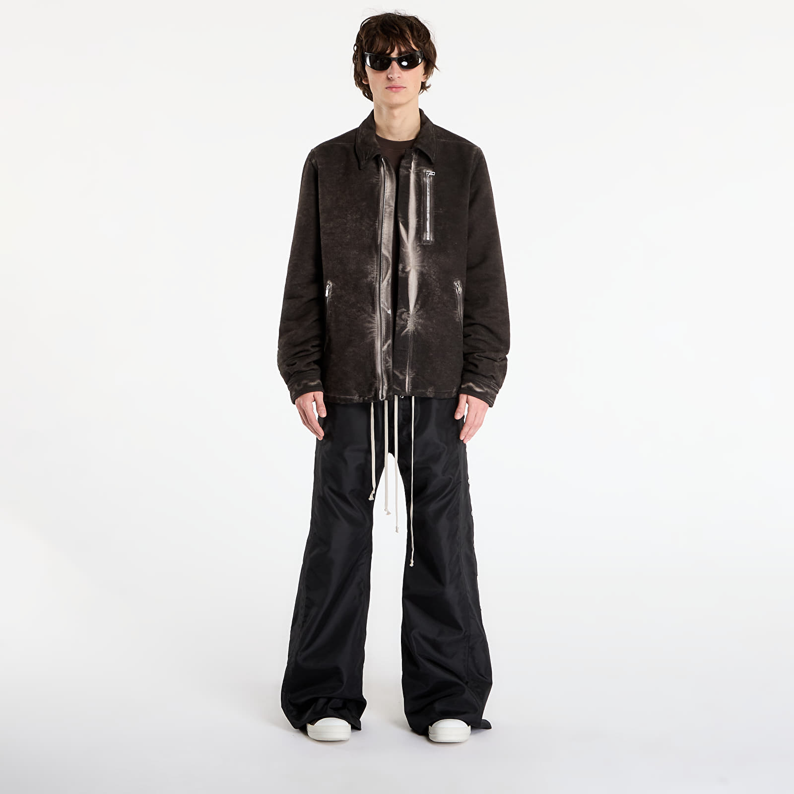 Men's jackets Rick Owens DRKSHDW Concealed Zipfront Jacket Dark Dust