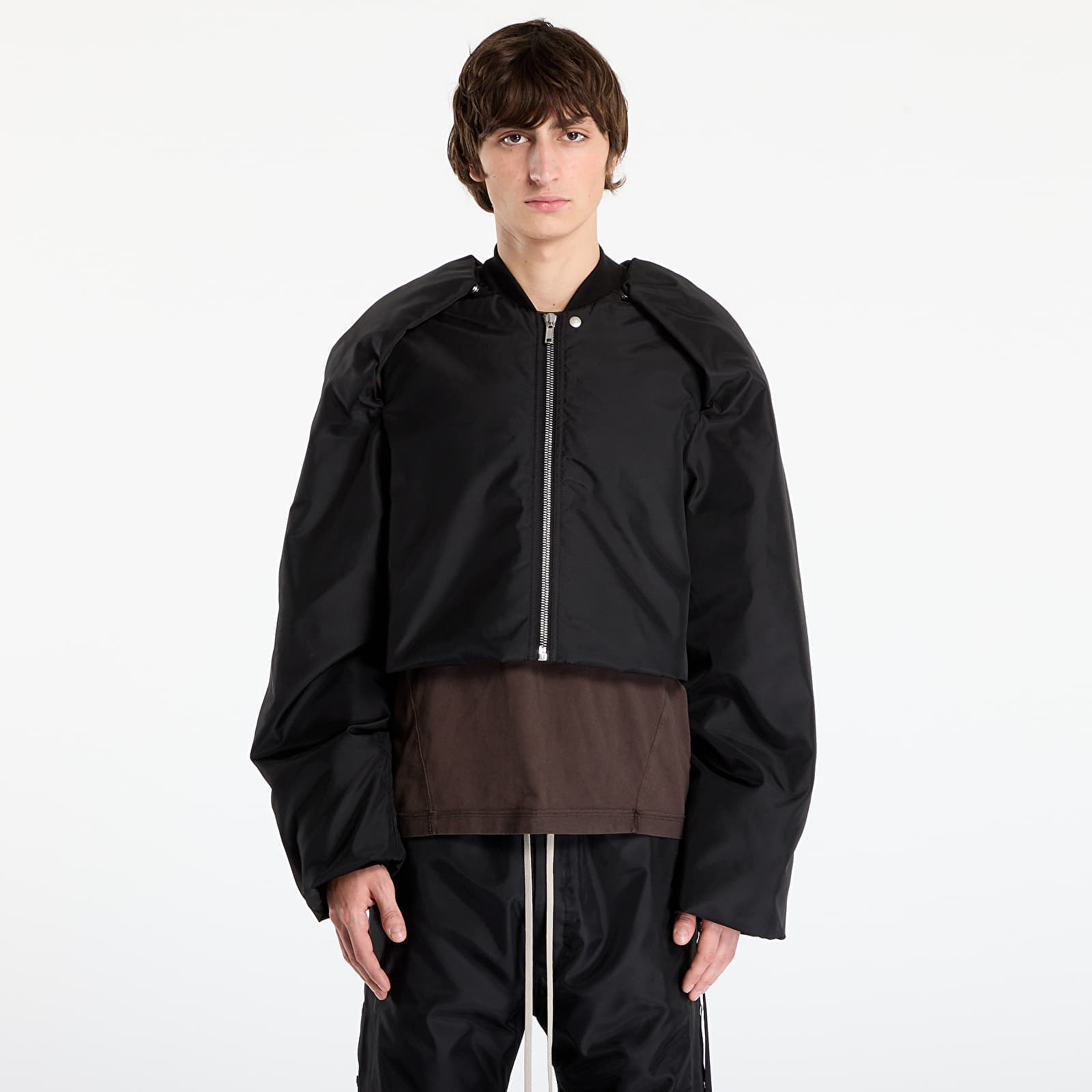 Jacheta Rick Owens DRKSHDW Convertible Jacket Black L