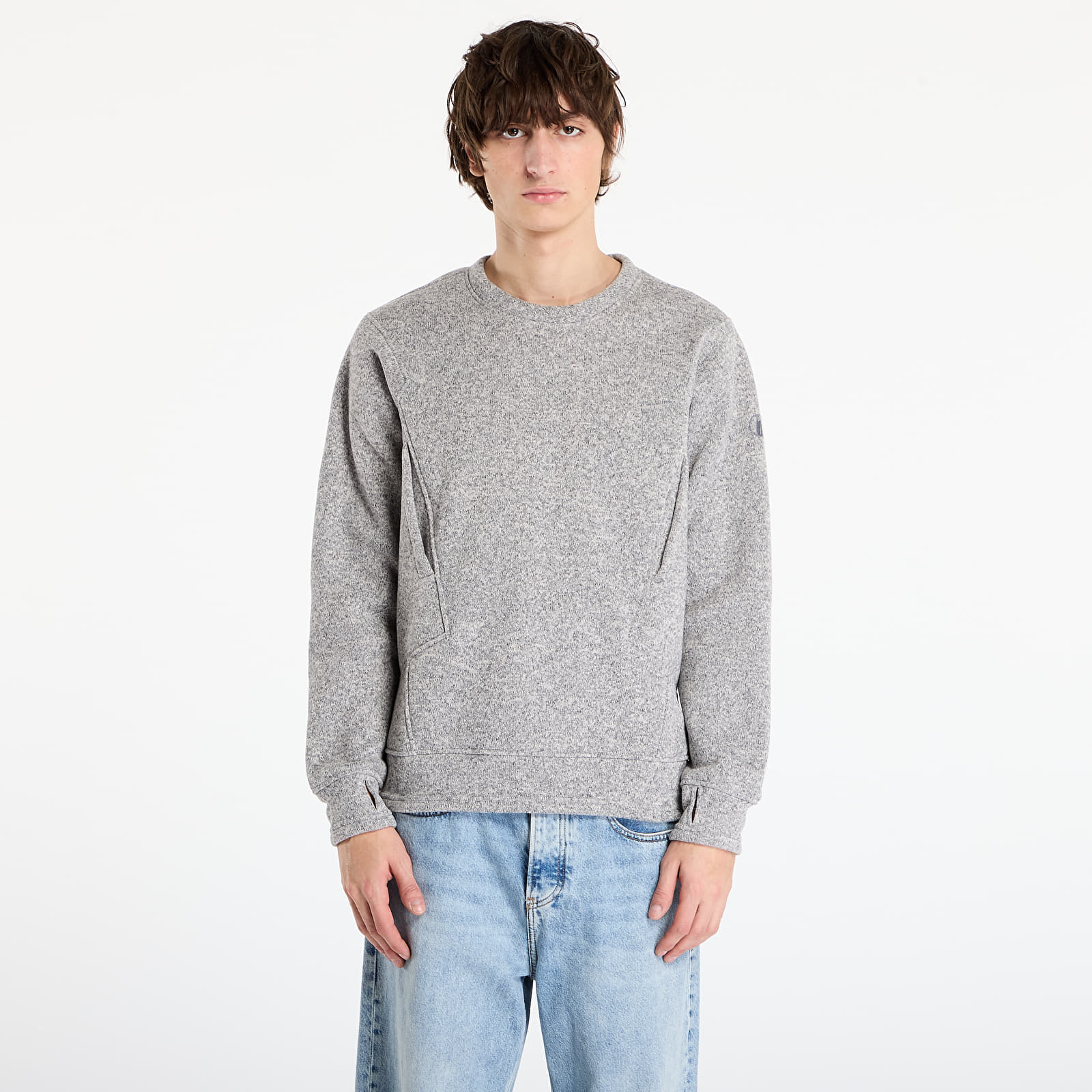 Dukserice Poutnik by Tilak Sage Sweatshirt Grey Melange