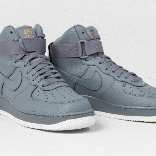 Nike air force store 1 high mens grey