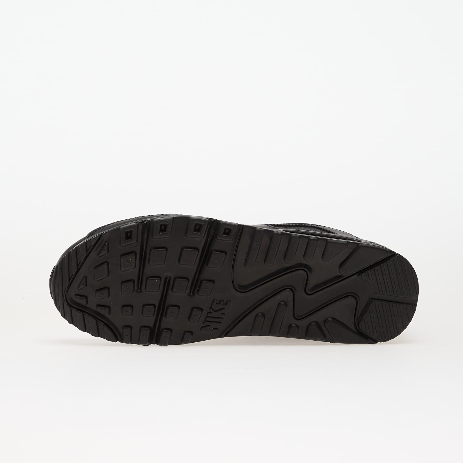 Herresko Nike Air Max 90 Black/ Black-Safety Orange