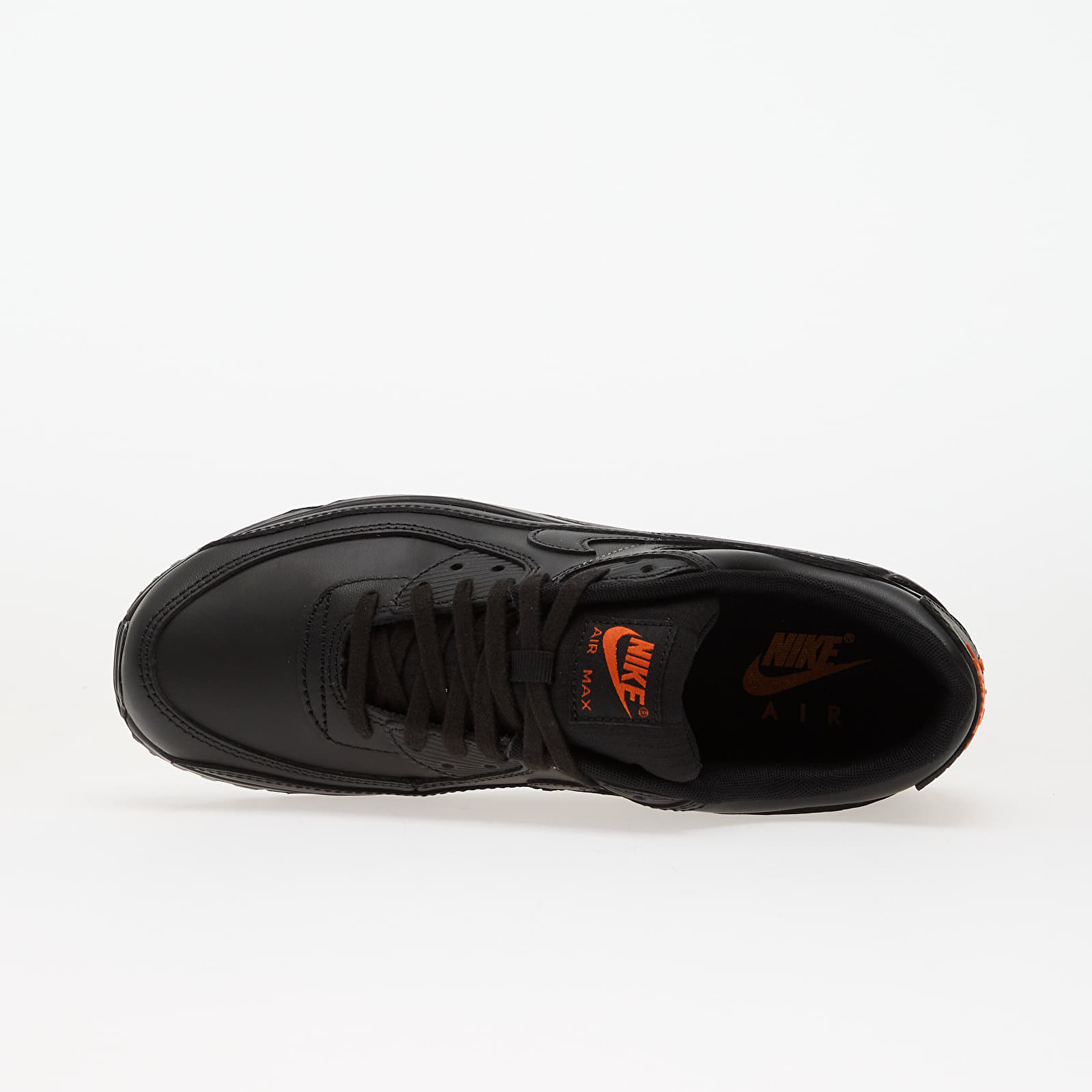 Herresko Nike Air Max 90 Black/ Black-Safety Orange