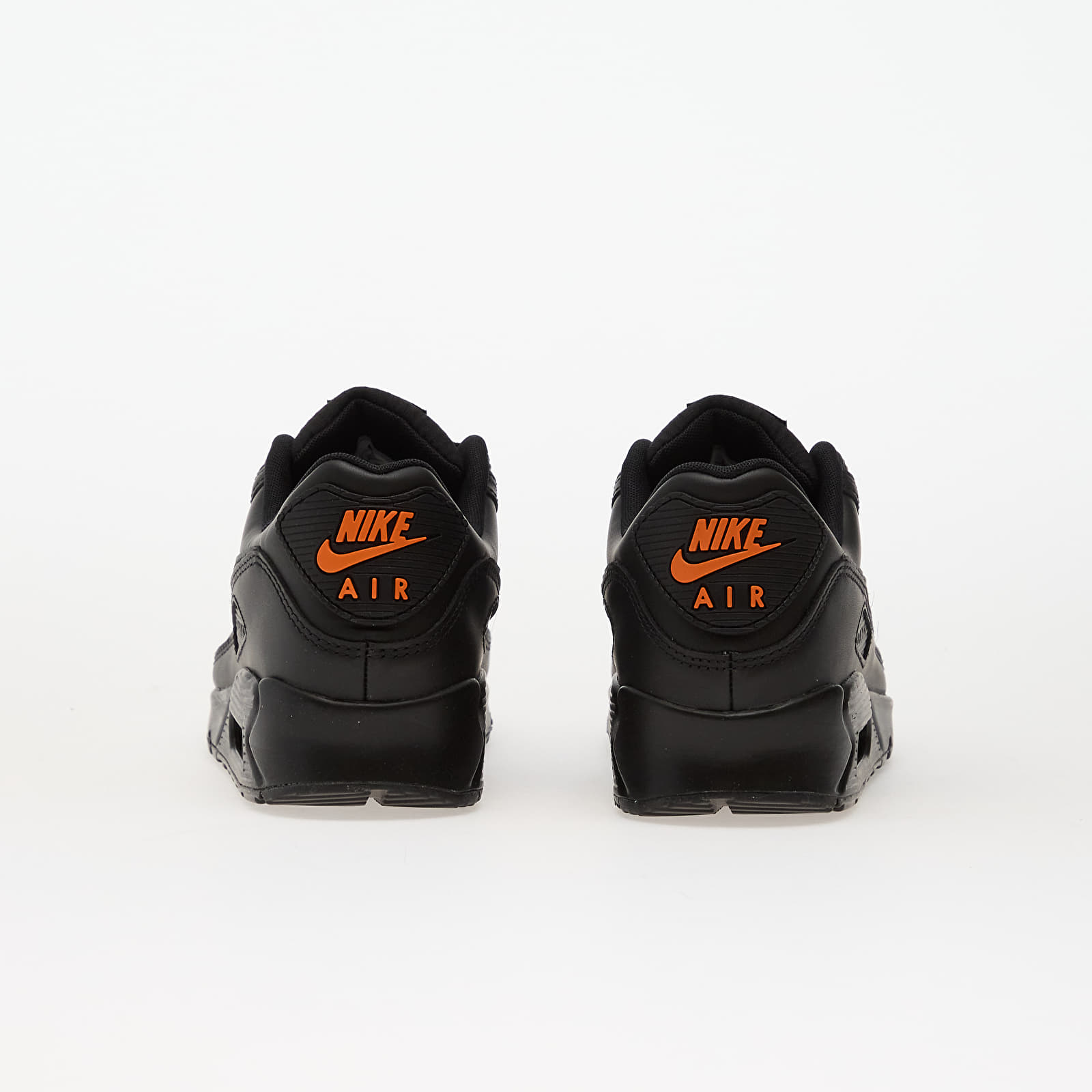 Herresko Nike Air Max 90 Black/ Black-Safety Orange