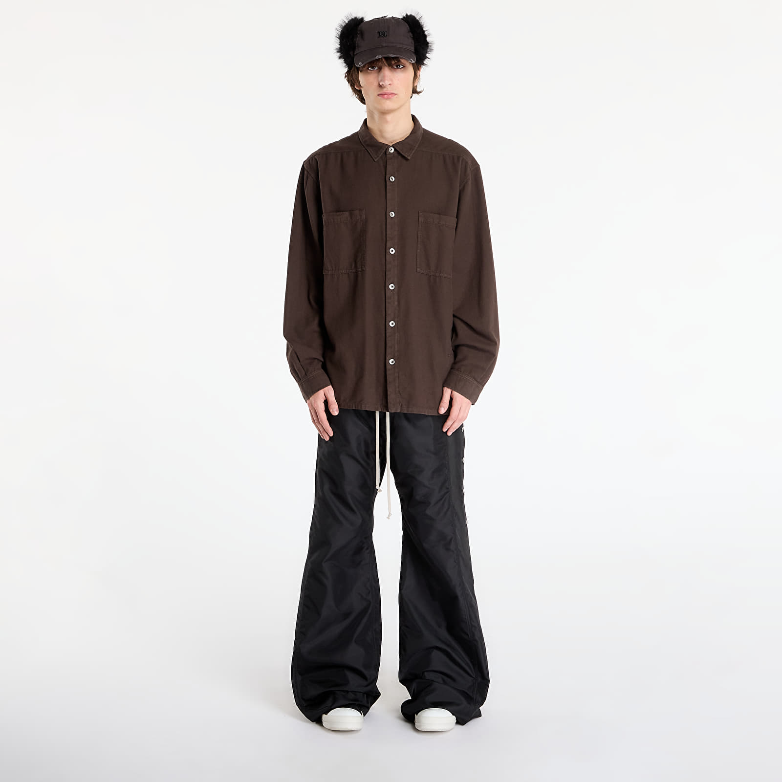 Bikses Rick Owens DRKSHDW Pusher Pants Black