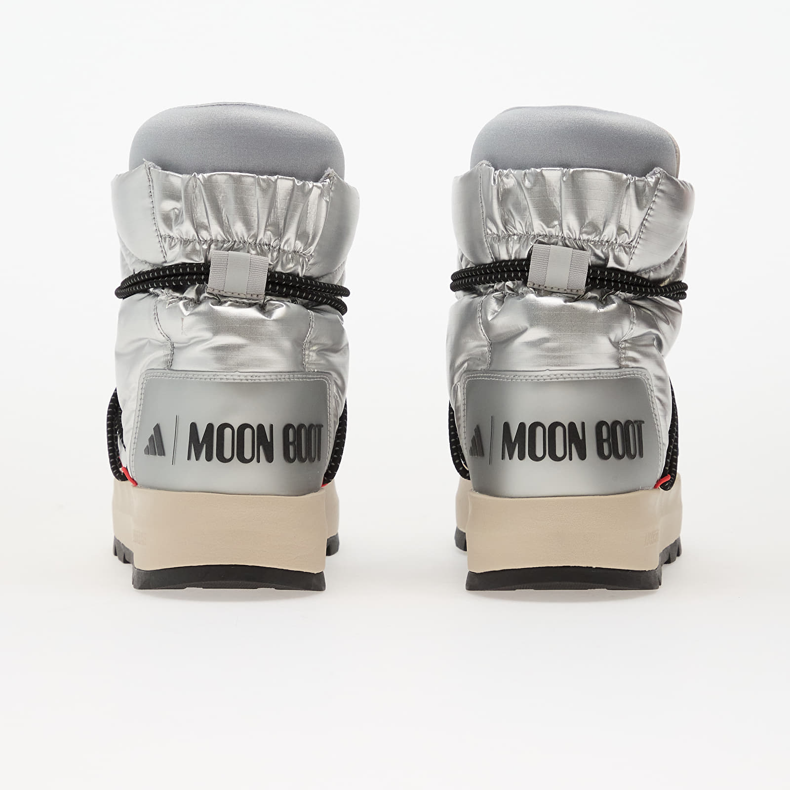 Ανδρικά παπούτσια adidas x Moonboot Ace Metallic Silver/ Core Black/ Lucid Red