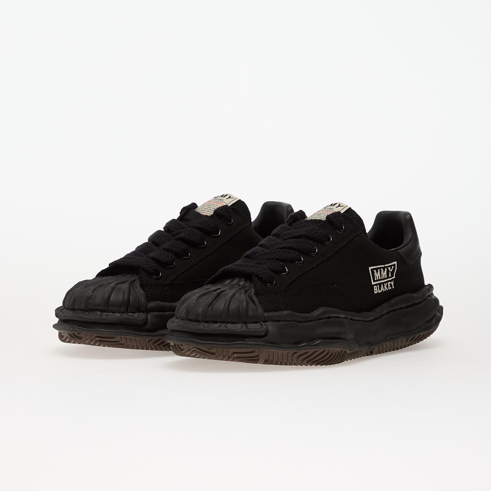 Vīriešu apavi Maison MIHARA YASUHIRO (MMY) Blakey Low Black/ Black