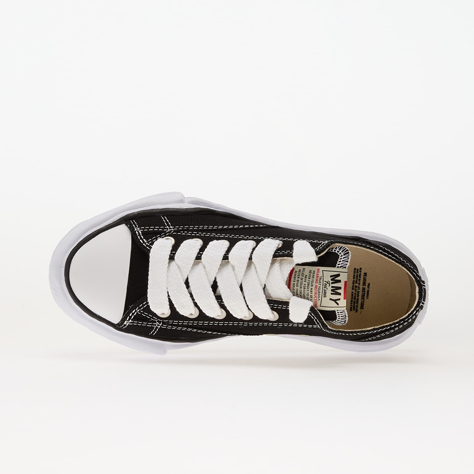 Vīriešu apavi Maison MIHARA YASUHIRO (MMY) Peterson Low Black