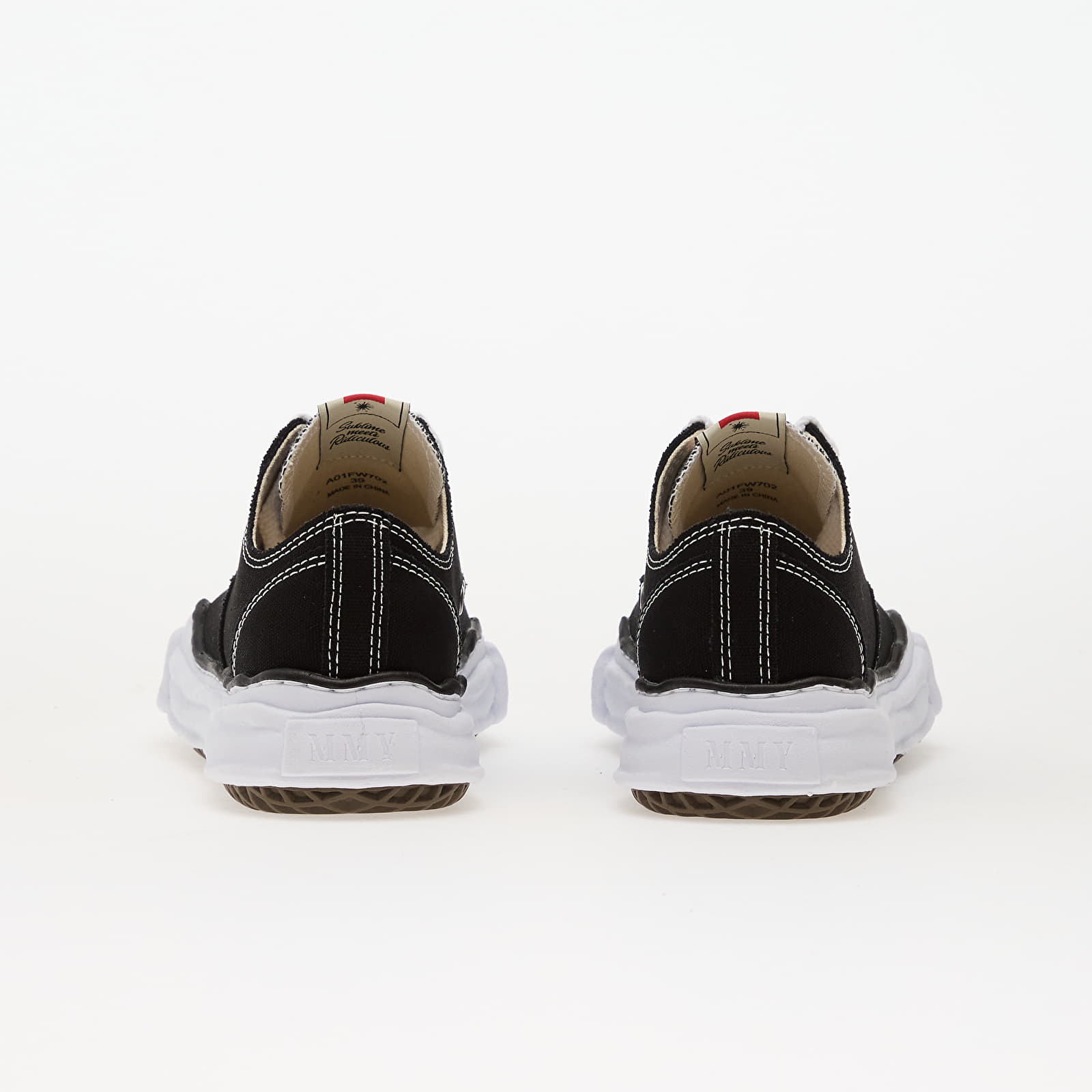 Vīriešu apavi Maison MIHARA YASUHIRO (MMY) Peterson Low Black