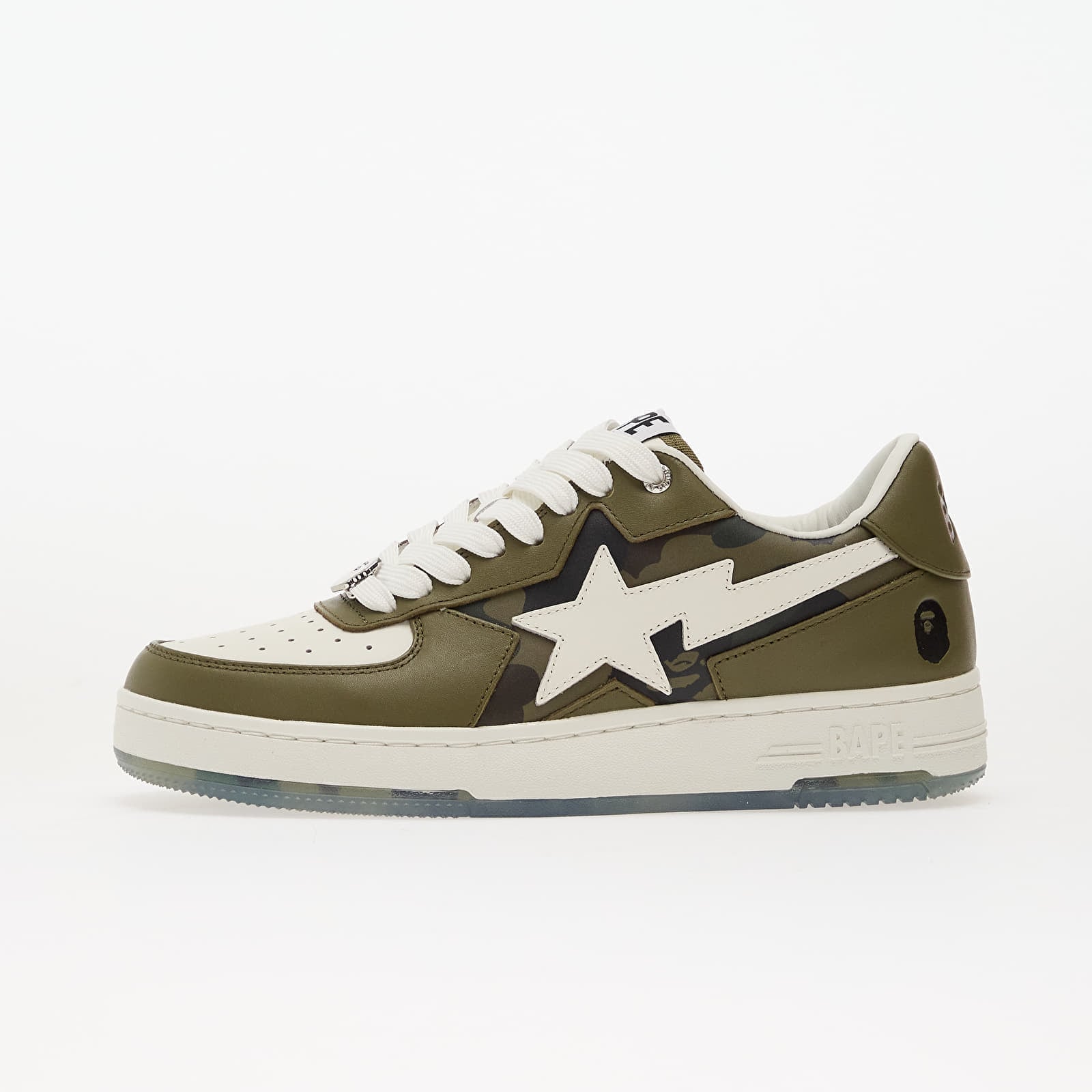 Sneakers A Bathing Ape Bape Sta Icon 2 M2 Olivedrab Eur 46-image