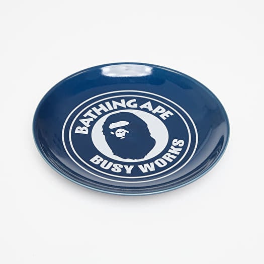 A BATHING APE Busy Works Dish Navy
