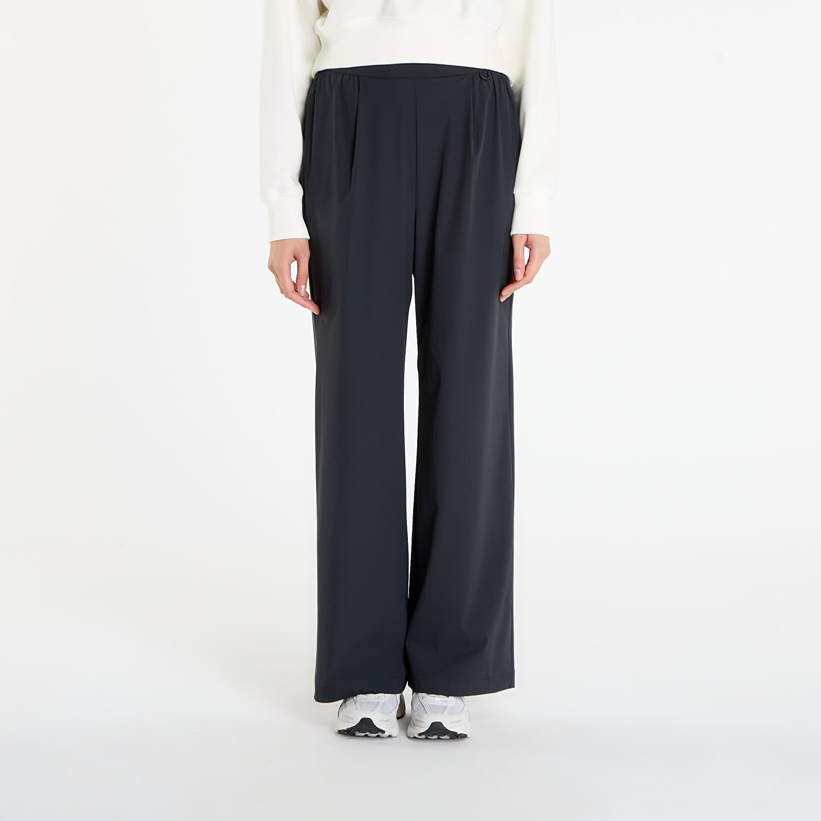 Pantaloni Nike 24.7 PerfectStretch Womens Dri-FIT High-Waisted Loose Wide-Leg Pants Black/ Dk Smoke Grey S