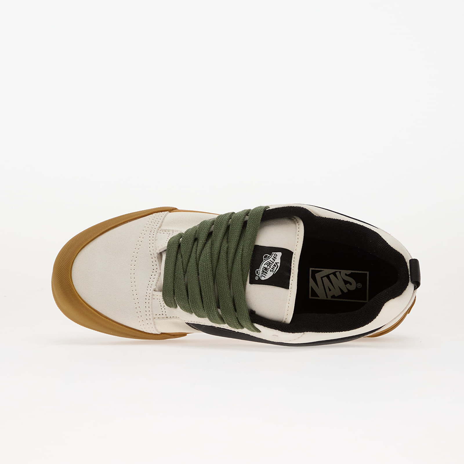 Chaussures et baskets homme Vans Knu Skool Gum White/ Black