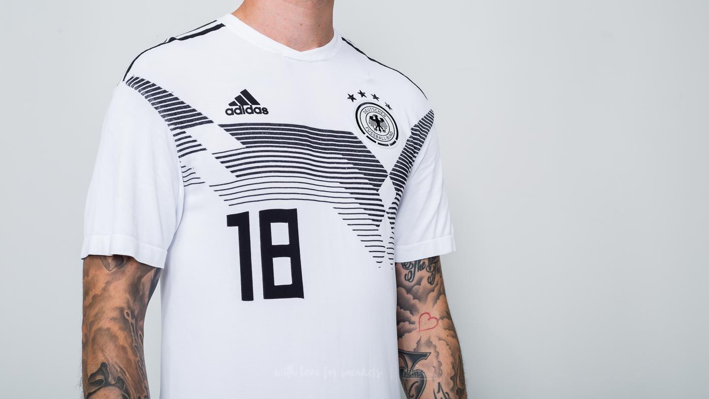Camisetas adidas Deutcher Fussball-Bund Home Jersey Tee White