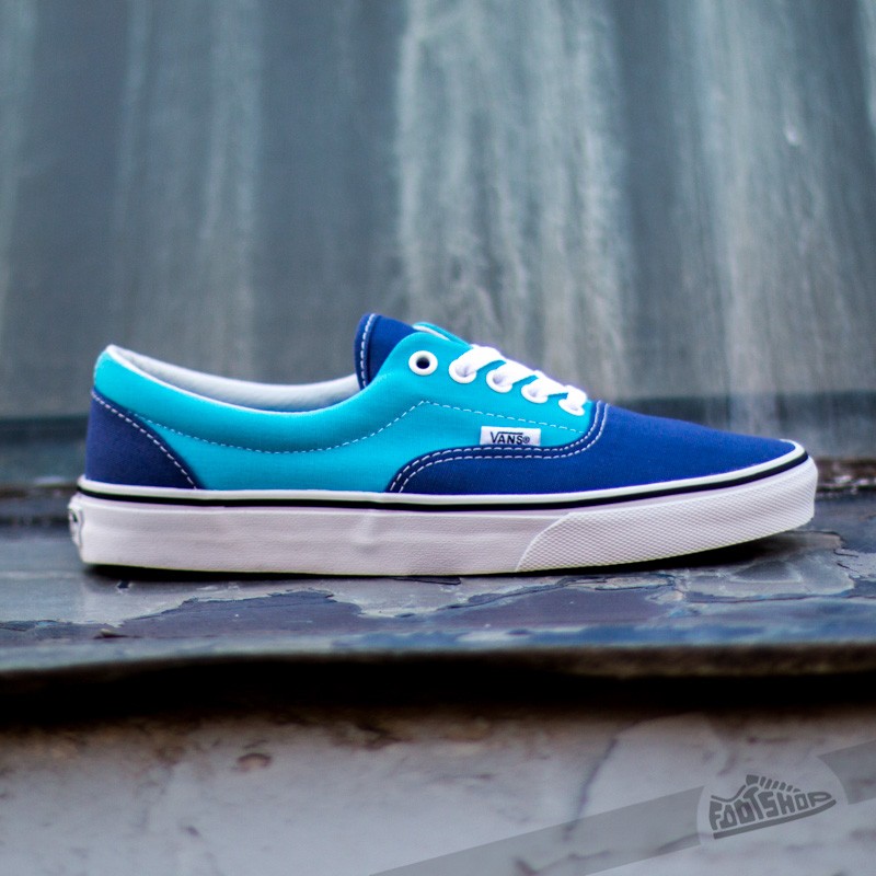 Women s shoes Vans ERA 2 Tone Skipper Blue Cyan Blue Footshop