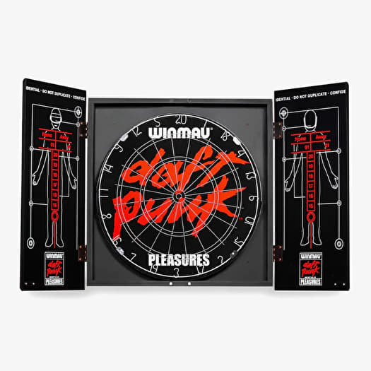 PLEASURES Schematic Dartboard Black