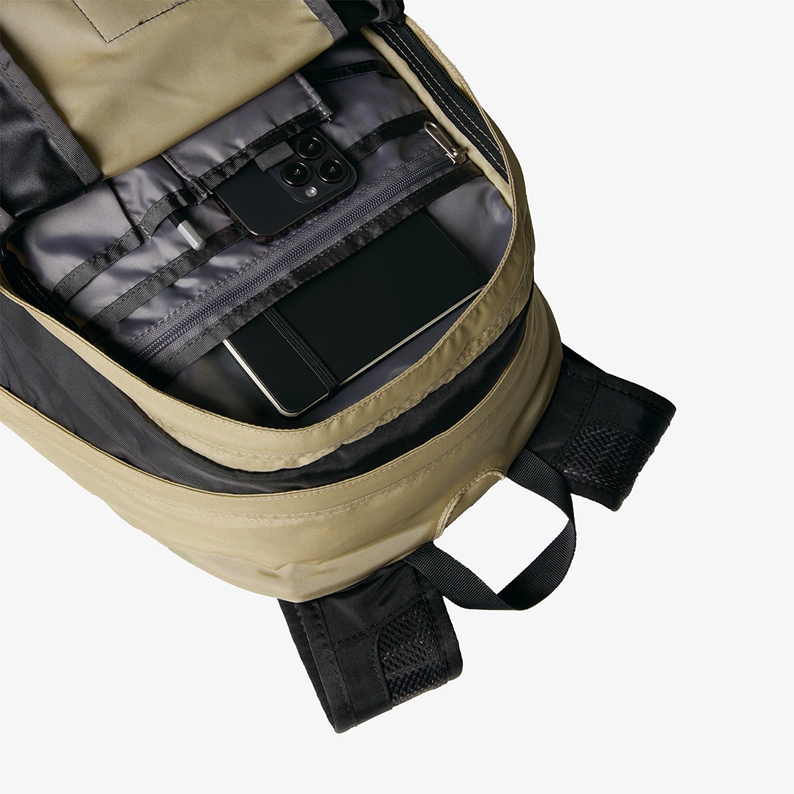 Backpacks The North Face Hot Shot Se Backpack Flax/ White Dune/ TNF Black