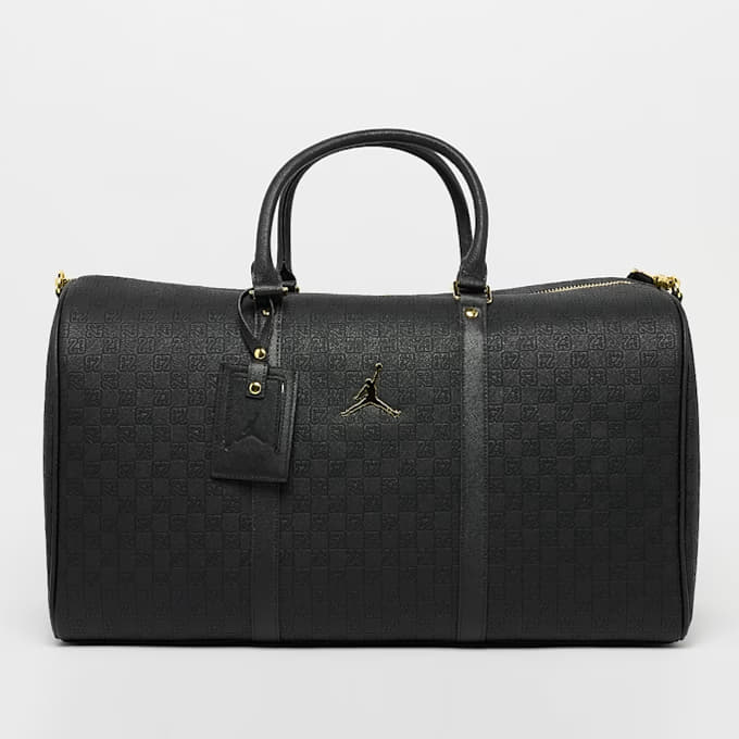 Crossbody-vesker Jordan Jam Monogram Duffle Bag Black/ Gold