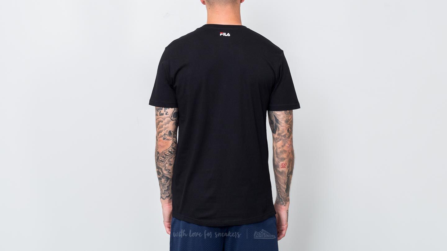 Tričká FILA Evan Shortsleeve Tee Black