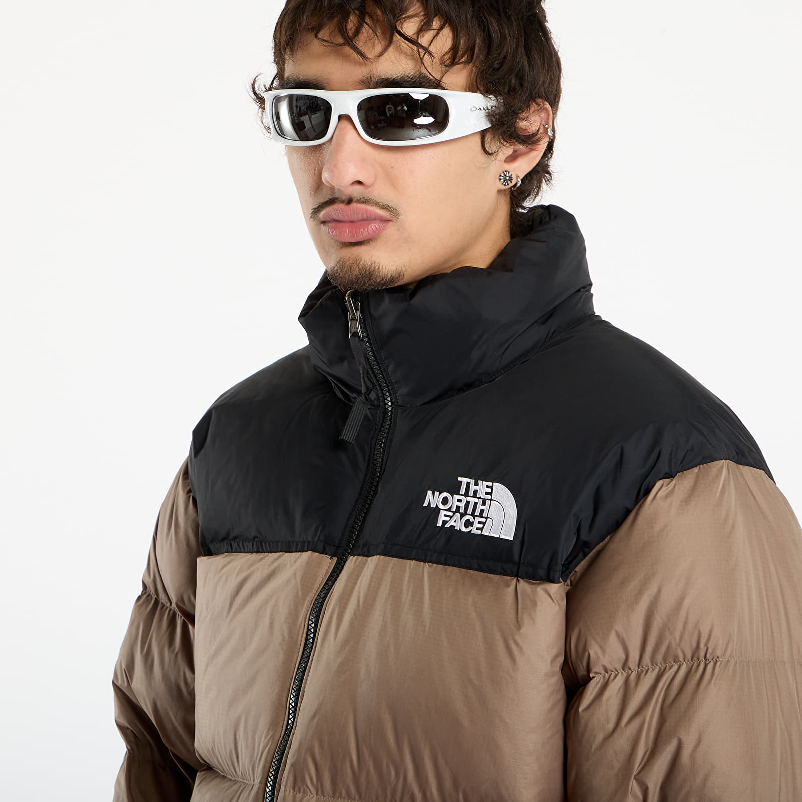 Jakne The North Face M 1996 Retro Nuptse Jacket Mocha Brown/ TNF Black