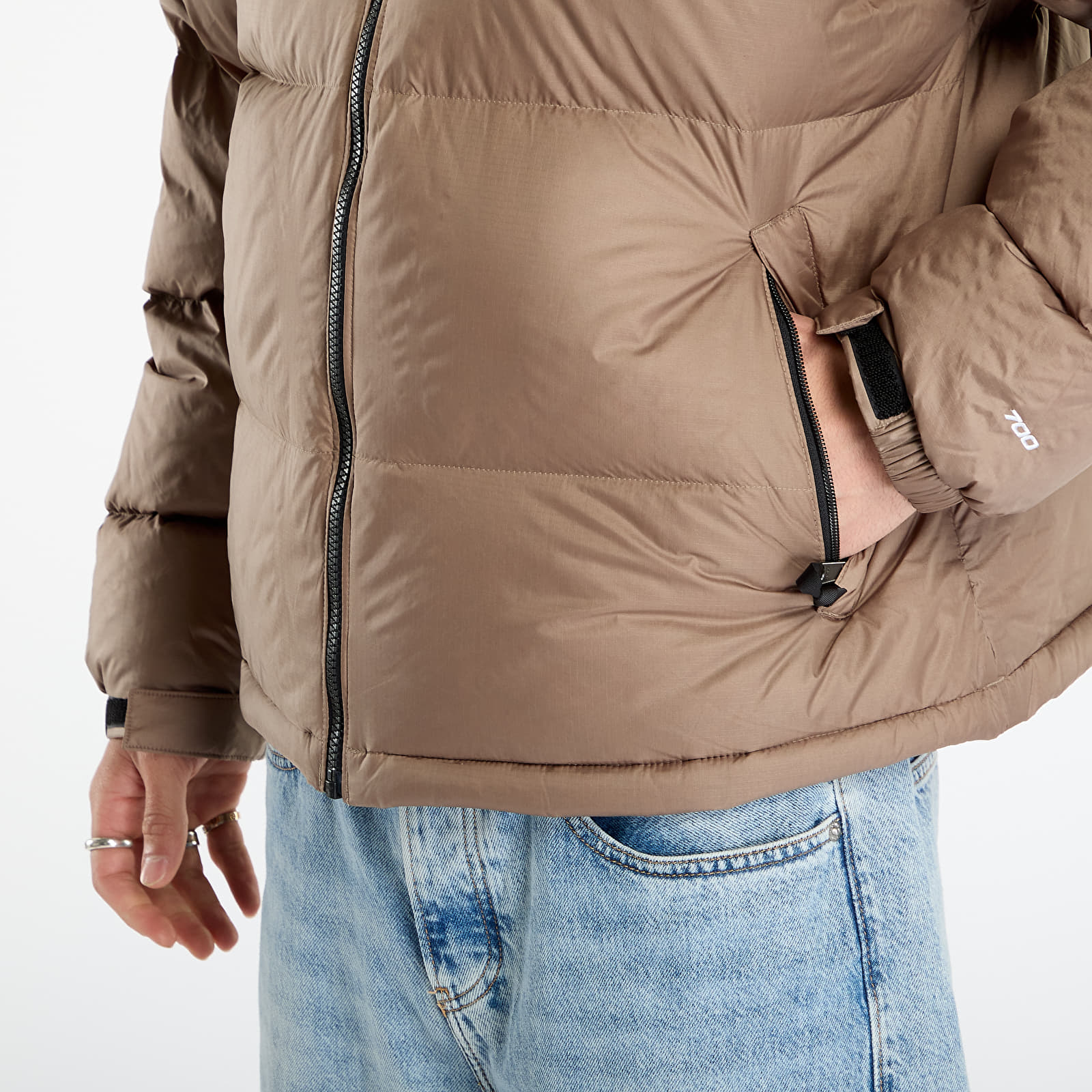 Jakne The North Face M 1996 Retro Nuptse Jacket Mocha Brown/ TNF Black