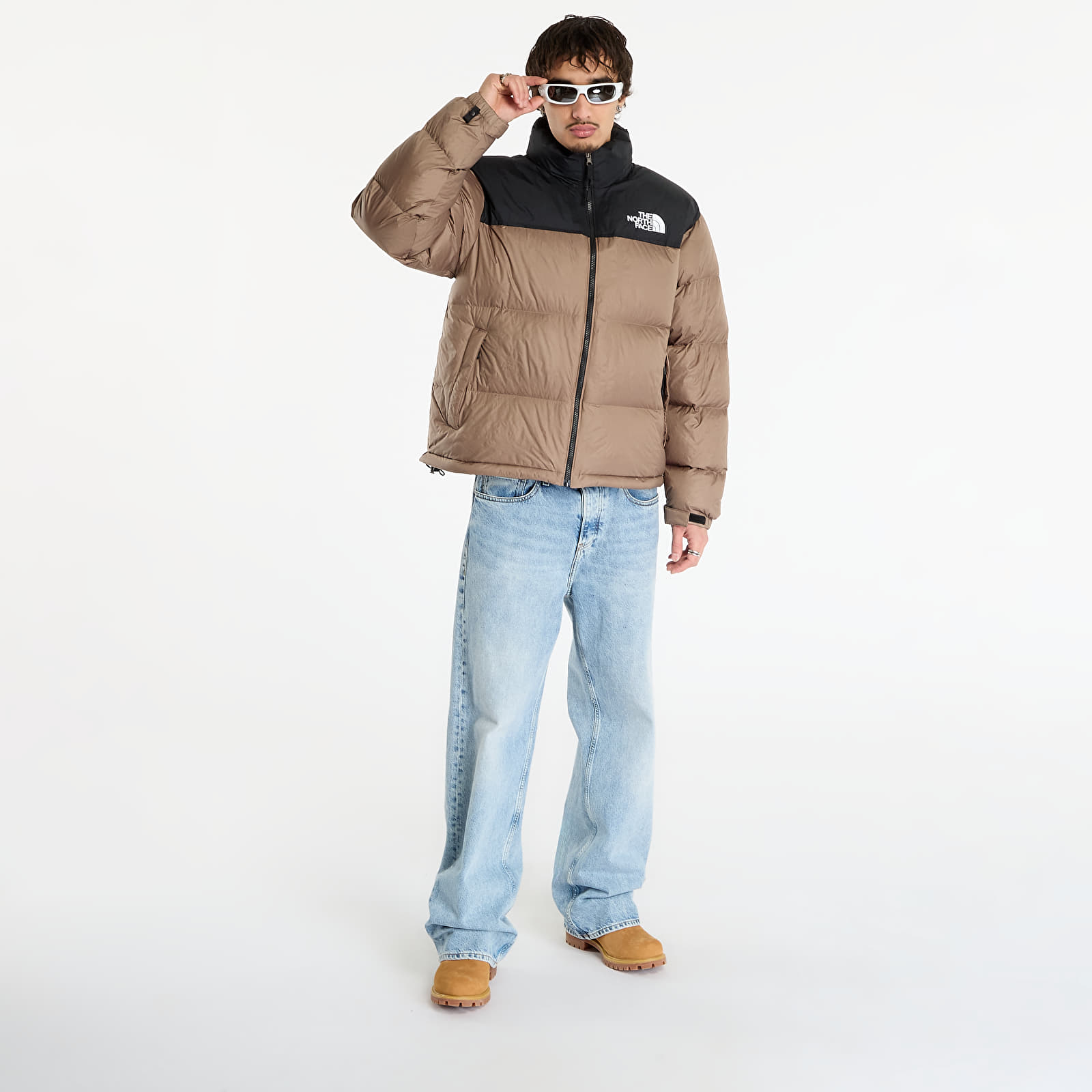 Jakne The North Face M 1996 Retro Nuptse Jacket Mocha Brown/ TNF Black