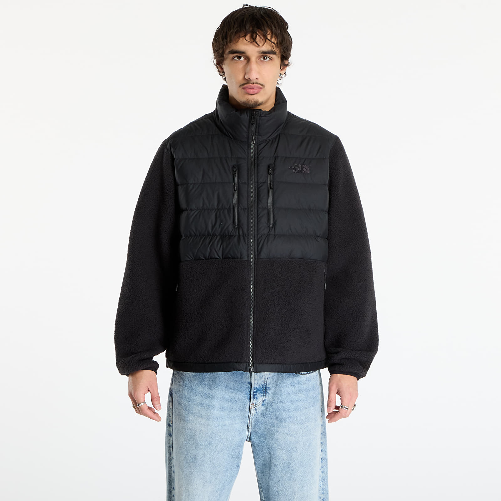 Jassen The North Face M Rmst Denali Tek Hybrid Jacket TNF Black