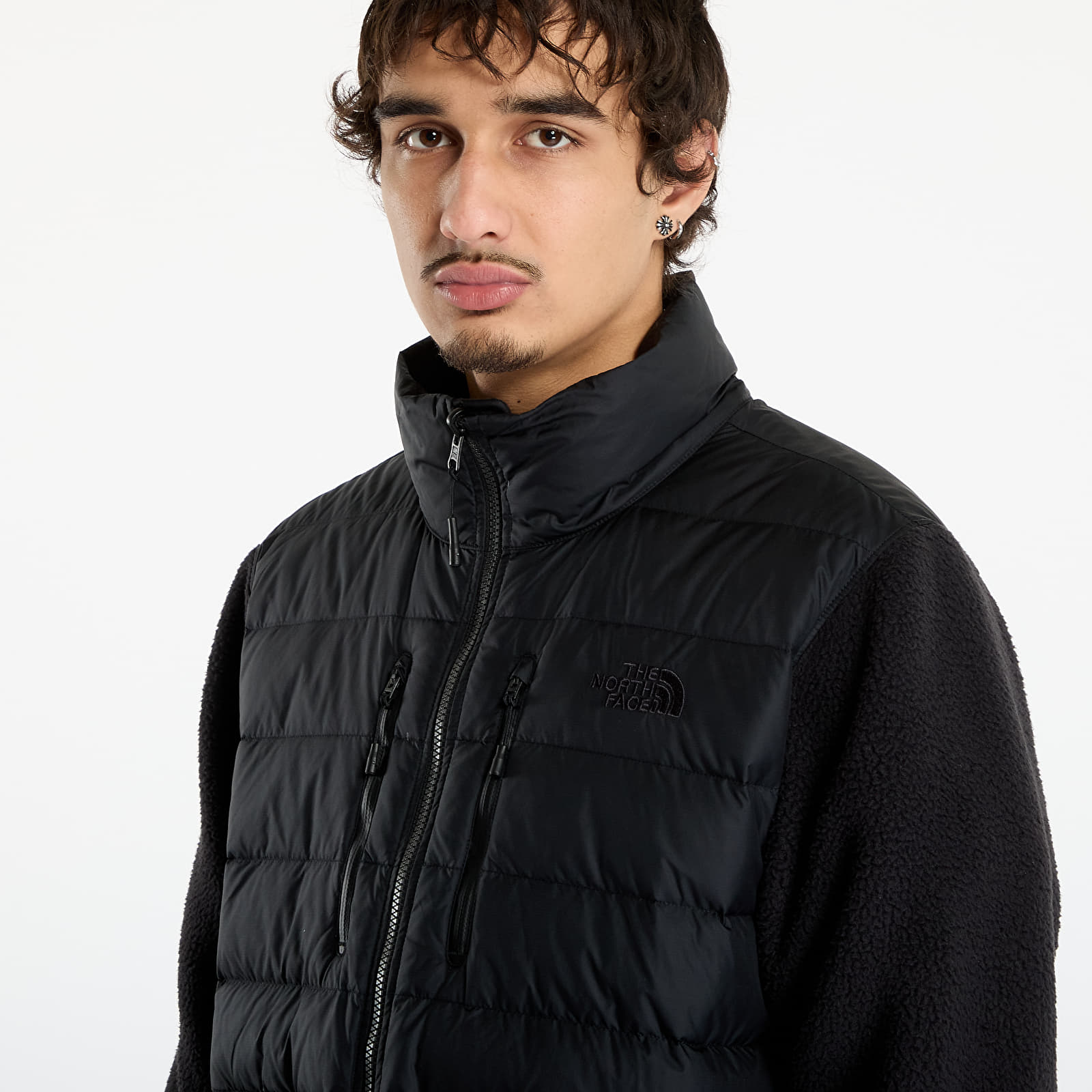 Jassen The North Face M Rmst Denali Tek Hybrid Jacket TNF Black