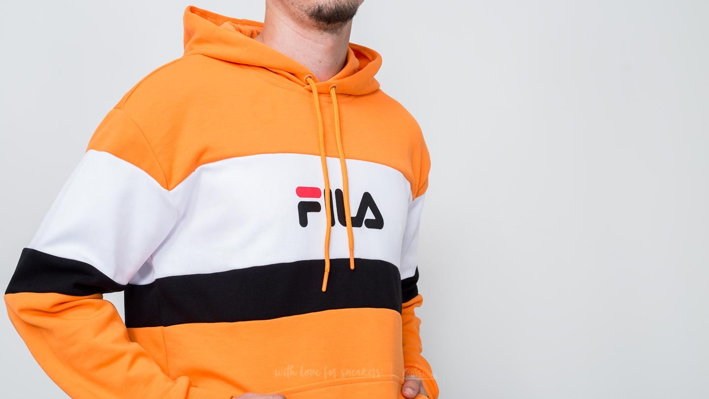 Hoodies and sweatshirts FILA Thomas Hooded Sweat Persimmon Orange Footshop