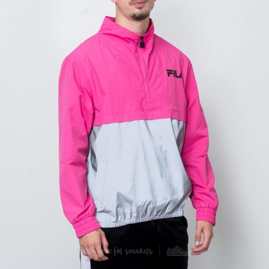 Coach Jackets FILA Levi Colour Block Jacket Magenta White Footshop