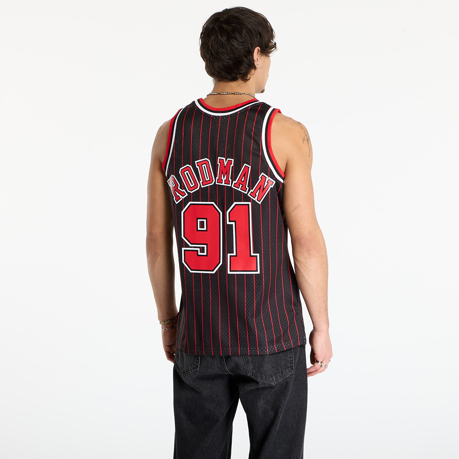Brezrokavniki Mitchell & Ness NBA Swingman Alternate Jersey Bulls 1995 Dennis Rodman Black
