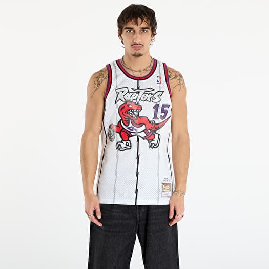 Tank top Mitchell & Ness NBA Swingman Home Jersey Raptors 1998 Vince Carter White