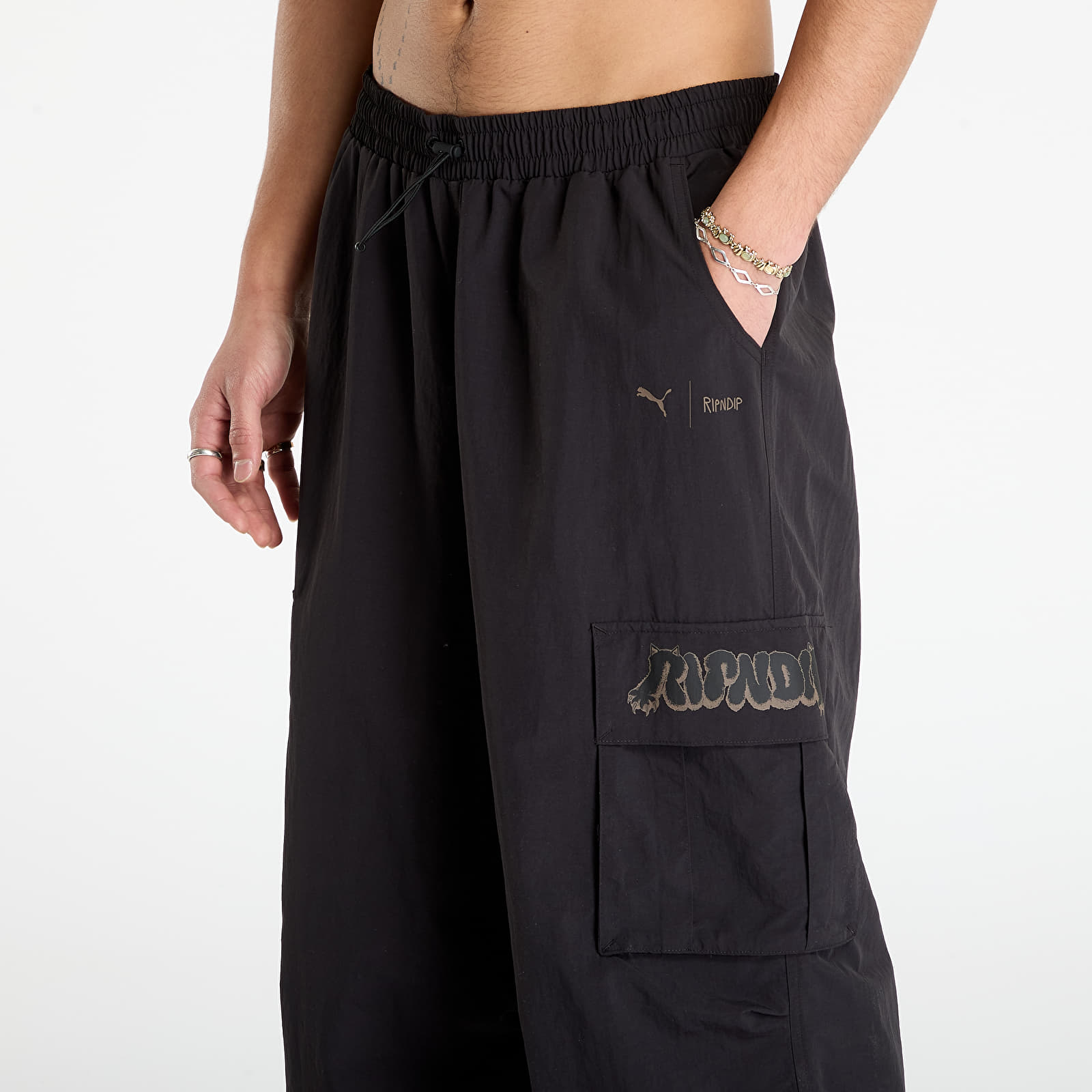 Pants Puma x RIPNDIP Extreme Cargo Pants WV Puma Black