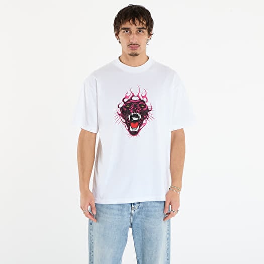 Patta Fire Panther T-Shirt UNISEX White