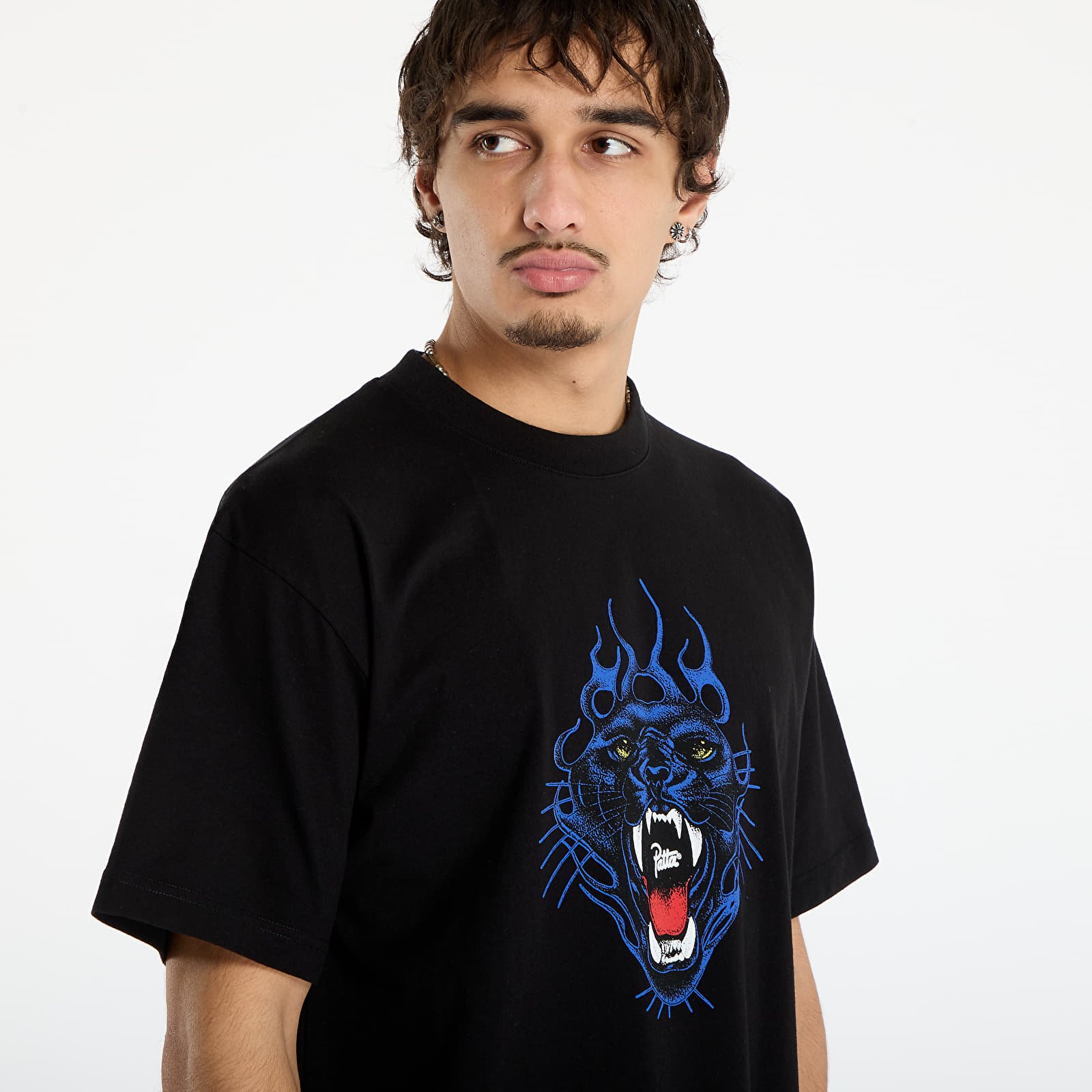 T-shirts Patta Fire Panther T-Shirt UNISEX Black