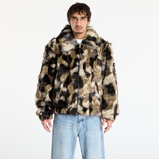 Patta Faux Fur Patchwork Jacket UNISEX Multi
