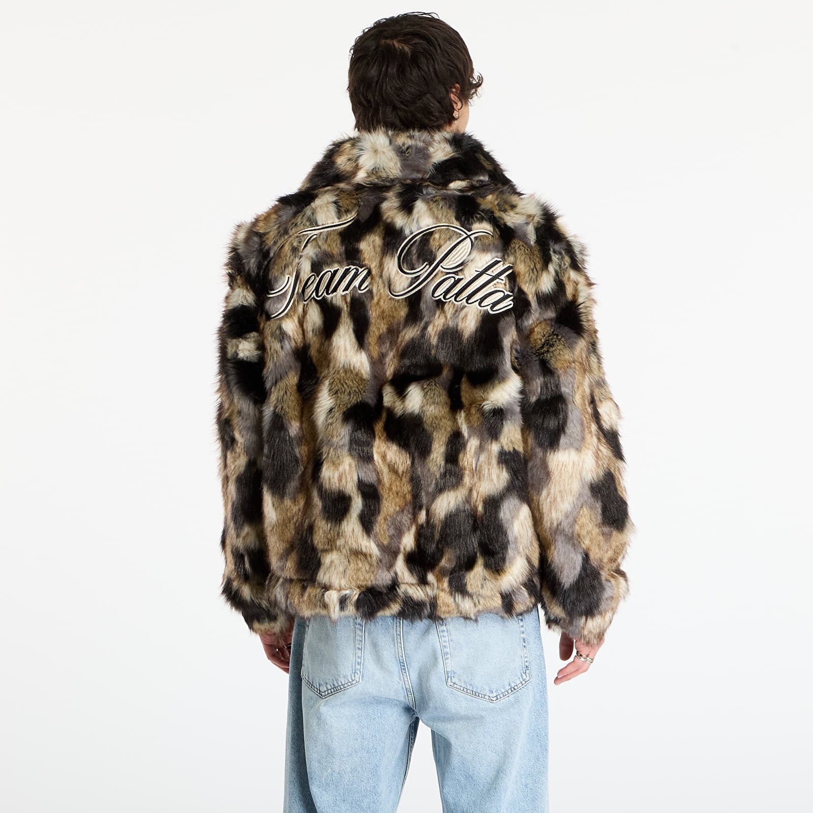 Casacos Patta Faux Fur Patchwork Jacket UNISEX Multi