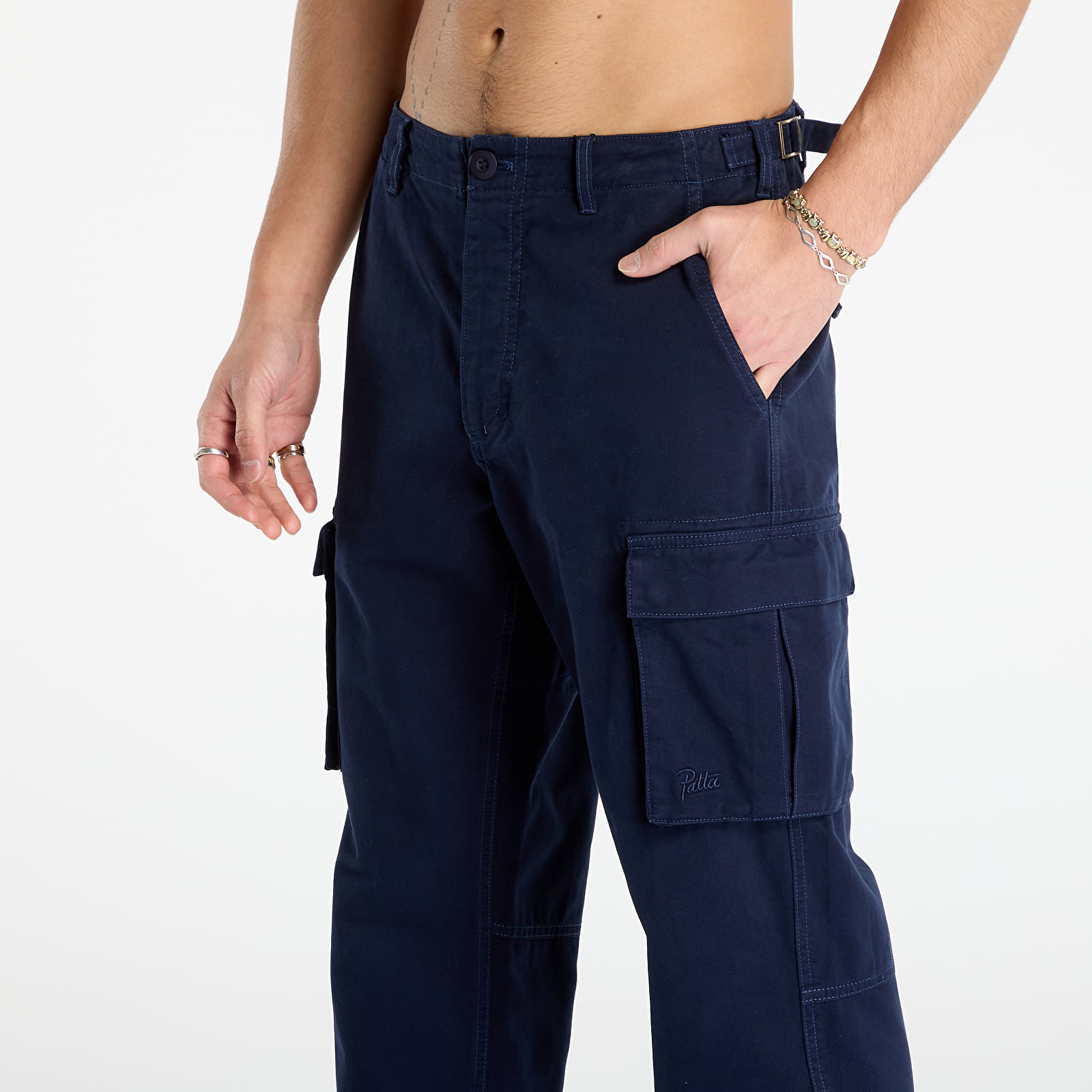 Брюки Patta Straight Cargo Pants Parisian Night