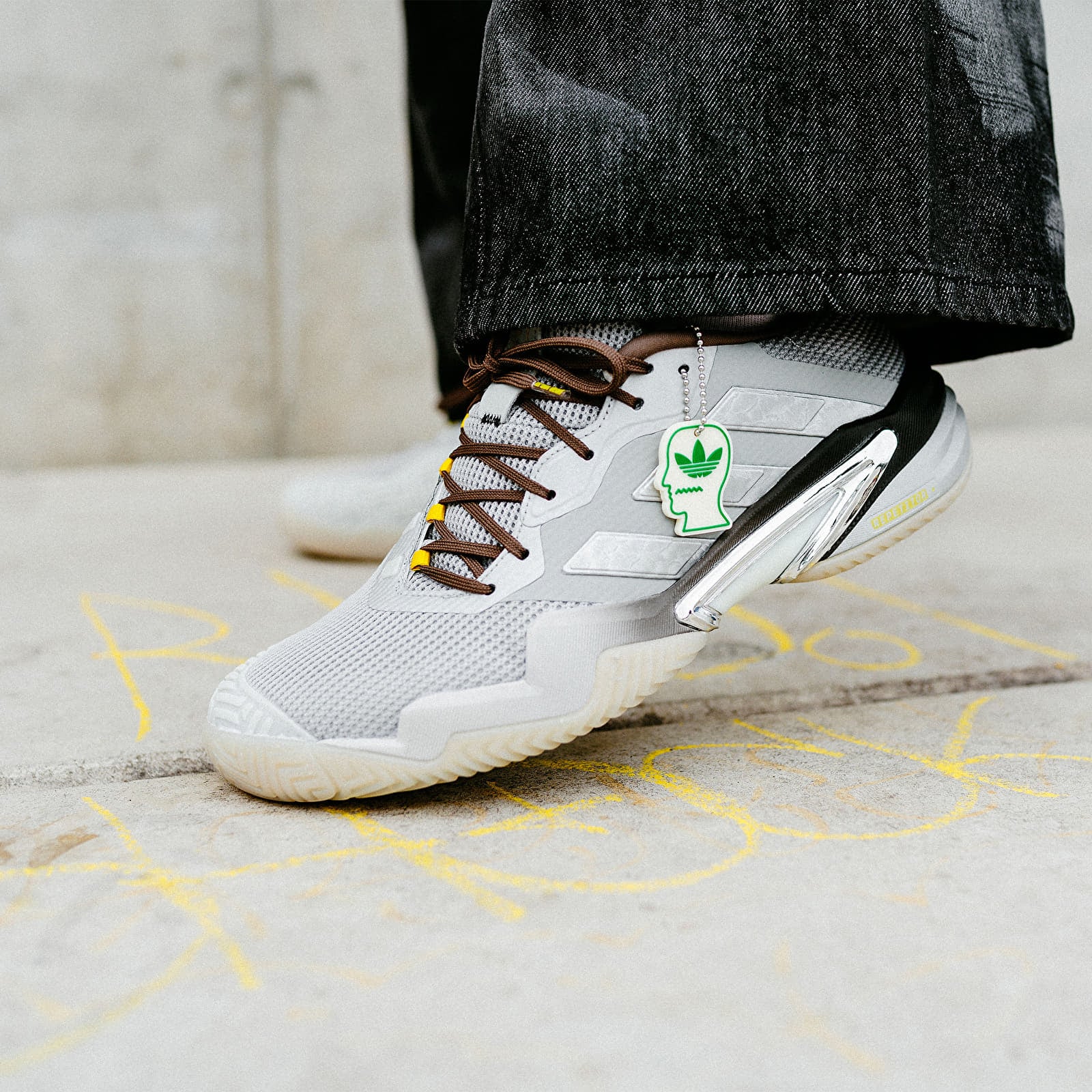 Men's shoes adidas x Brain Dead Barricade 13 Panton/ Panton/ Panton