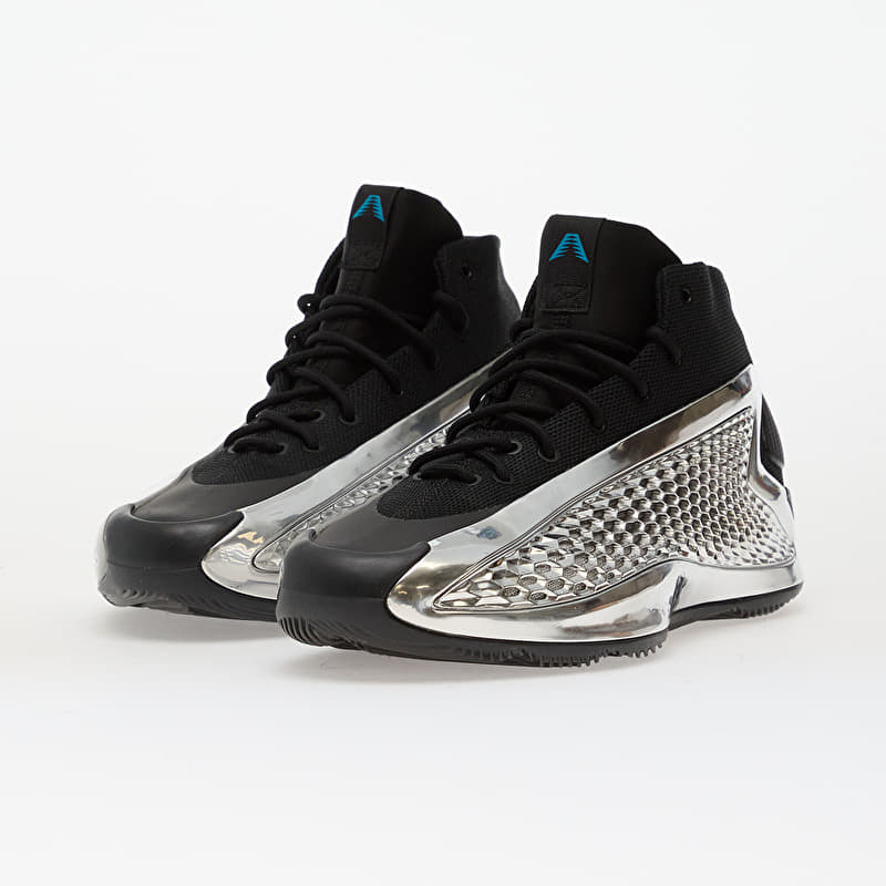 Men's shoes adidas Anthony Edwards 1 Core Black/ Silver Metallic