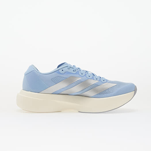 adidas gazelle silver green womens adidas Adizero Evo SL Shoes - Women's - Glow Blue / Silver / Cloud White