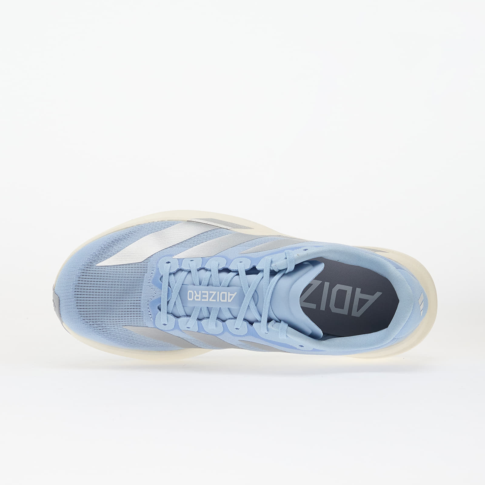 Damen Sneaker und Schuhe adidas Adizero Evo Sl W Glow Blue/ Silver Metallic/ Ftw White