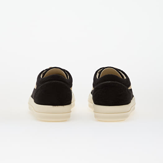 Rick Owens Woven Shoes - Vintage Sneaks Black/ Milk/ Milk | Footshop